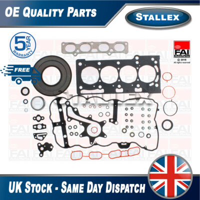 Fits Toyota Yaris 2008- Auris 2009-2018 1.3 Full Engine Gasket Set Stallex