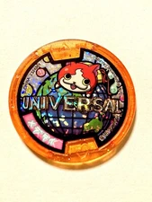 Yo-Kai Watch Medals Universal Studio Japan Luck Medetai Holo Medal Yokai USJ