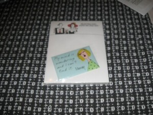 EMERSON Note Pad with Magnet "Men Are from Mars ... Women Are from VISA" New