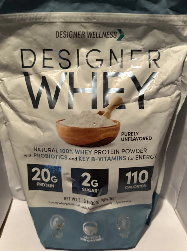 Designer Whey 100% Whey Protein em pó - puramente sem sabor. - Imagem 2 de 4
