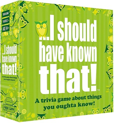 #ad #ad I should have known that Trivia Game Premium Family Fun Pack $17.99