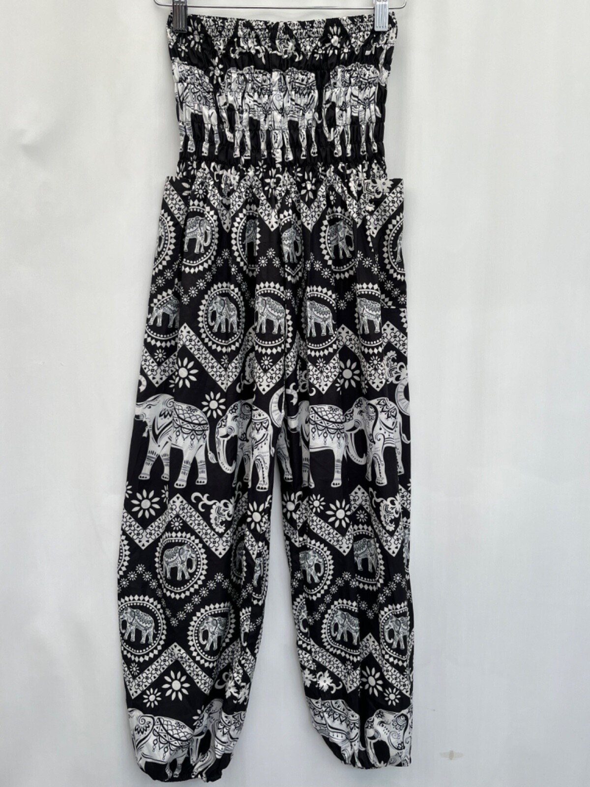 Women's Size 8 Polyester Harem Pants L30 Casual Comfort Fit  