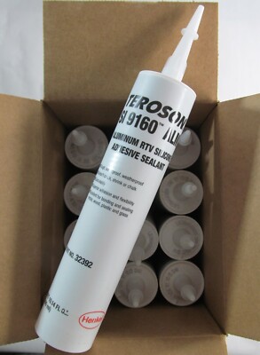 12-PACK LOCTITE TEROSON SI 9160 ALM RTV SILICONE GASKET SEALANT /ADHESIVE