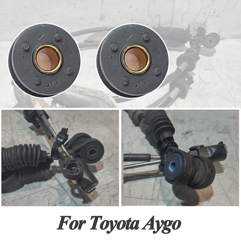 2PC For Toyota Aygo Shift Cable Linkage Bushing Grommet 05 to 14 Manual Gearbox - Image 2 of 4