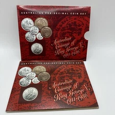 Australian Pre-decimal  King George V Coin Set 1919  Sherwood (Sh28/T5)