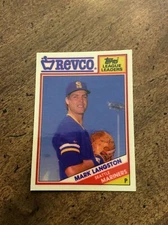 1988 Topps Revco League Leaders Glossy #33 Mark Langston,  Mariners   nm