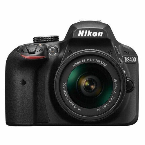 Nikon D D3400 24.2 MP Digital SLR Camera - Black (Body Only)