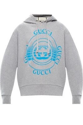 Neu Luxury Original GUCCI Herren Men´s Sweatshirt Hoodie -475374 Gr-L. - Bild 1 von 4