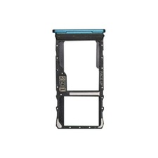SIM microSD Card Tray Dual for Motorola Moto G50 Aqua Green Replacement Part
