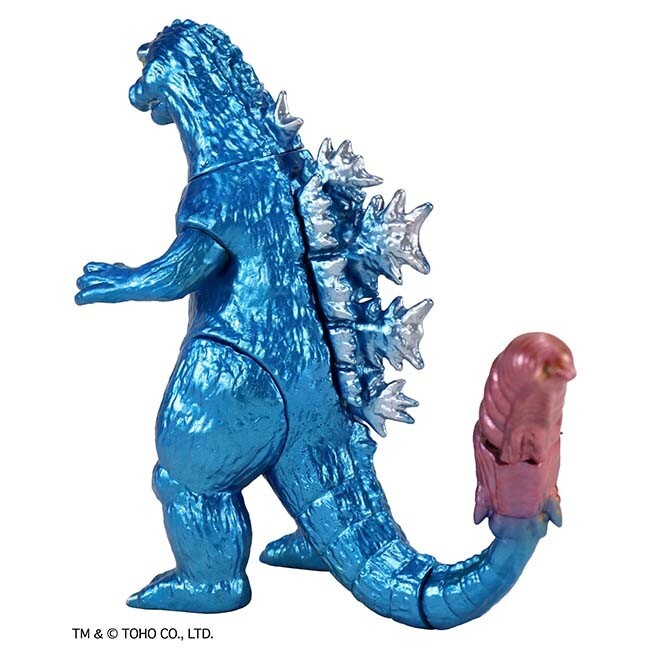 Godzilla Store CCP Medium Size Series Godzilla 1964 Blue Metallic