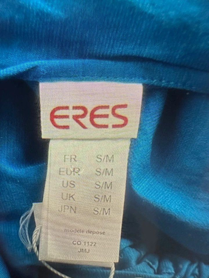 Vestido playa algodón turquesa Eres talla S/M Foto 3 de 4