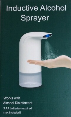Induktives Desinfektionsspray berührungsfreier Seifendesinfektionsspender. Einfaches Befüllen
