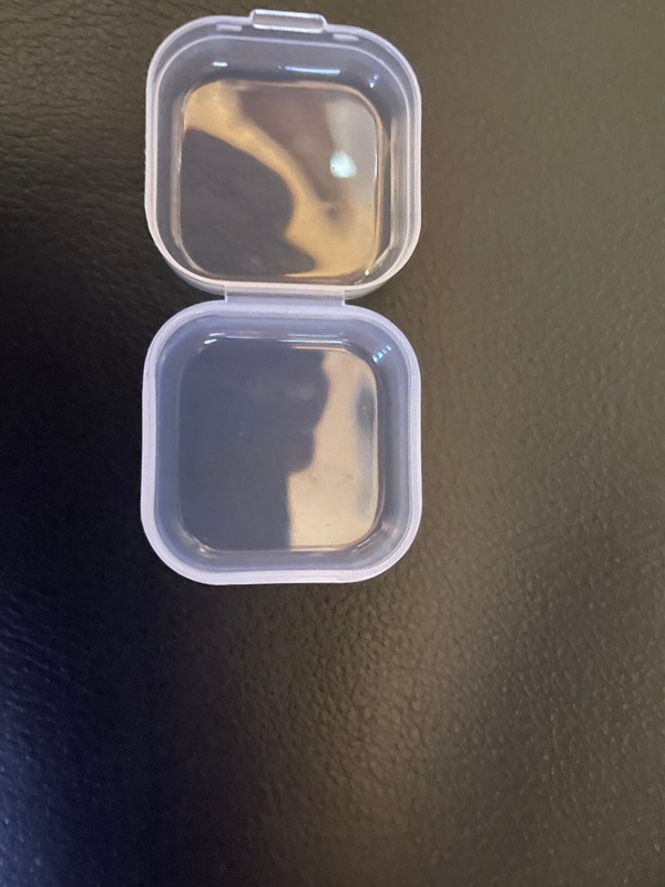 SET OF 2 - PILL CASES / EAR PLUG CASES / JEWELRY CASES - NEW - NO PACKAGE