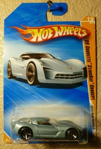 hot wheels corvette stingray concept