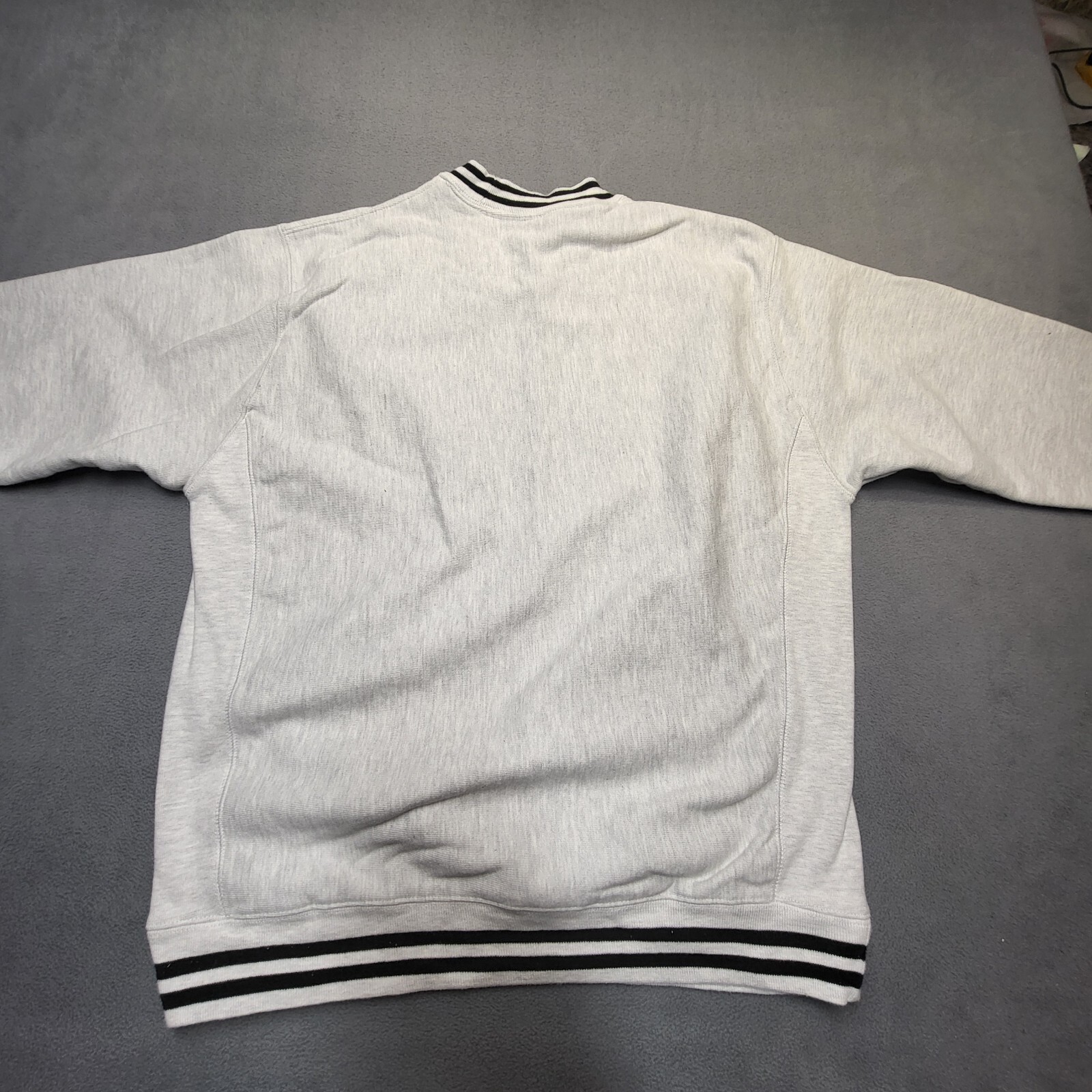 Chippewa CV Champion Reverse Weave Sweatshirt Mens M Gray Pullover Long Sleeve