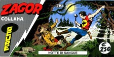 fumetto ZAGOR LE STRISCE II Serie n 3 NOTTE DI SANGUE - BONELLI EDITORE