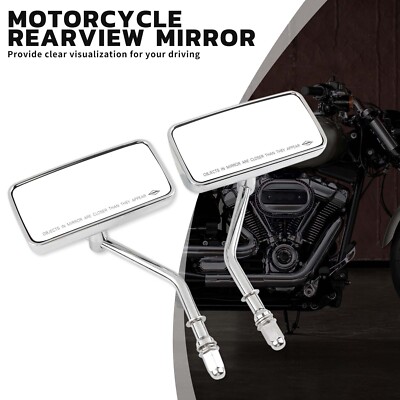 For Harley Davidson Softail Deluxe Chrome Rectangle Motorcycle