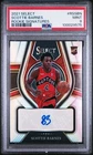 2021 Panini Select Rookie Signatures /249 Scottie Barnes Rookie RC PSA 9 MINT !