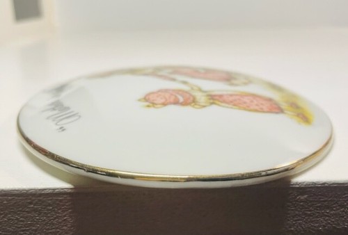 Holly Hobbie 1973 Porcelain Plaque Mother is Another Name for Love Japan Vintage - Picture 4 of 7