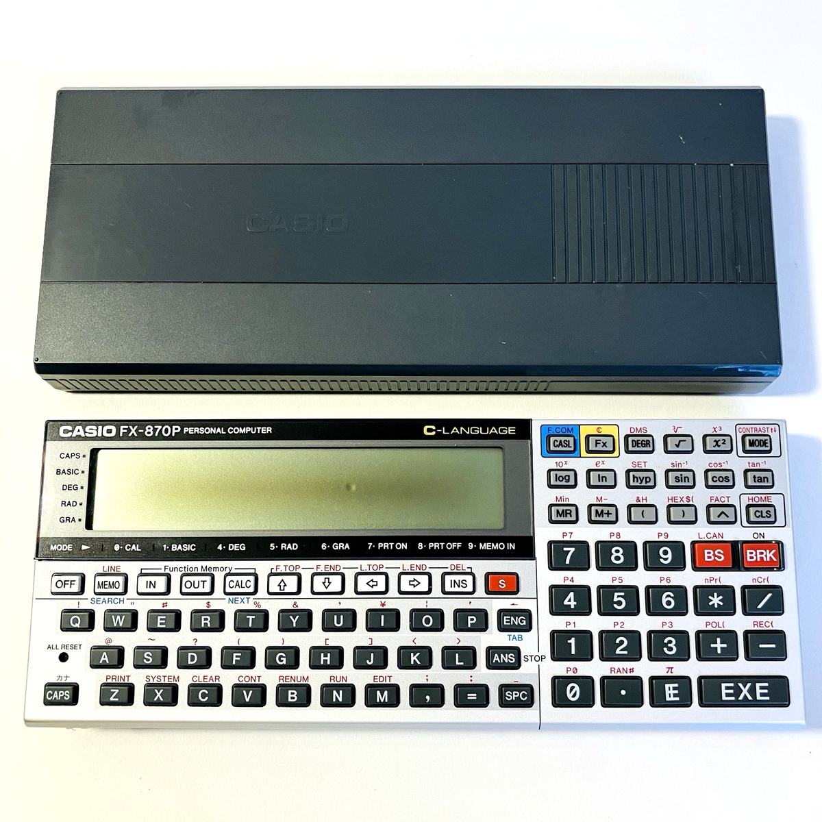 ★ジャンク★CASIO PERSONAL COMPUTER FX-870P CASIO FX-870P Pocket Computer / RAM HD61700 / with Box