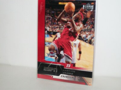 Lebron James 2005 Upper Deck ESPN Card #14 NBA Cleveland Cavaliers