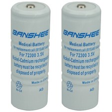 2 PACK SUPER Capacity 72300 3.5V BATTERY For WELCH ALLYN 71000