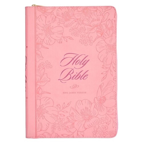 Christian Art G KJV Holy Bible, Thinline Large Print Faux (Rilegato in ecopelle)