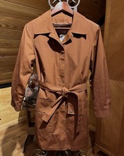 Vintage London Fog Women  s Size 10 Trench Coat Removable Liner Made In USA