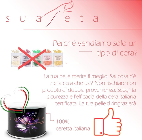 , Kit Depilazione Cera Brasiliana, Scaldacera Professionale Con Ceretta Italiana - Foto 2 di 12