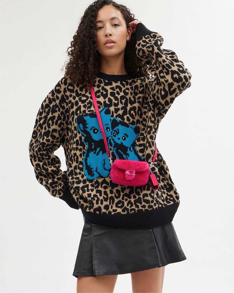 Coach Bag The Lil Nas X Drop Tabby 12 In Shearling And Leather  