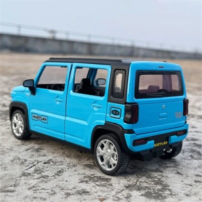 1:22 Suzuki Hustler Diecast Alloy Off Road Model Car Sound Light