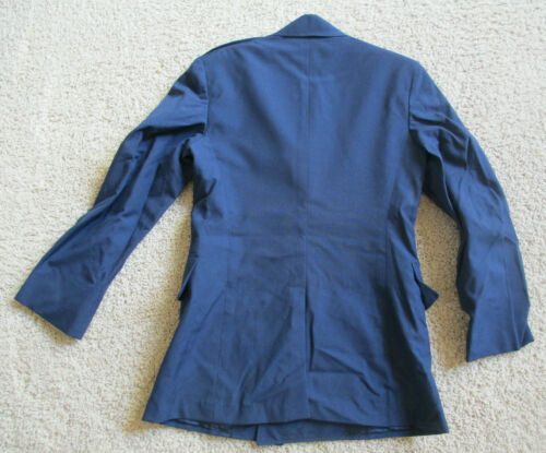Cappotto elegante uomo uniforme blu U.S. Air Force modello tropicale - taglia 35S - Foto 2 di 6
