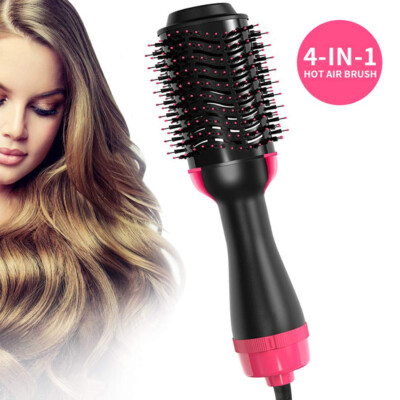 2 in 1 Multifunctional Hair Dryer & Volumizer Hair Brush Roller Rotate Comb Styl