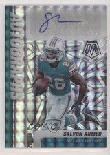 2021 Panini Mosaic Auto Mosaic Salvon Ahmed #A-SA Auto 4t6