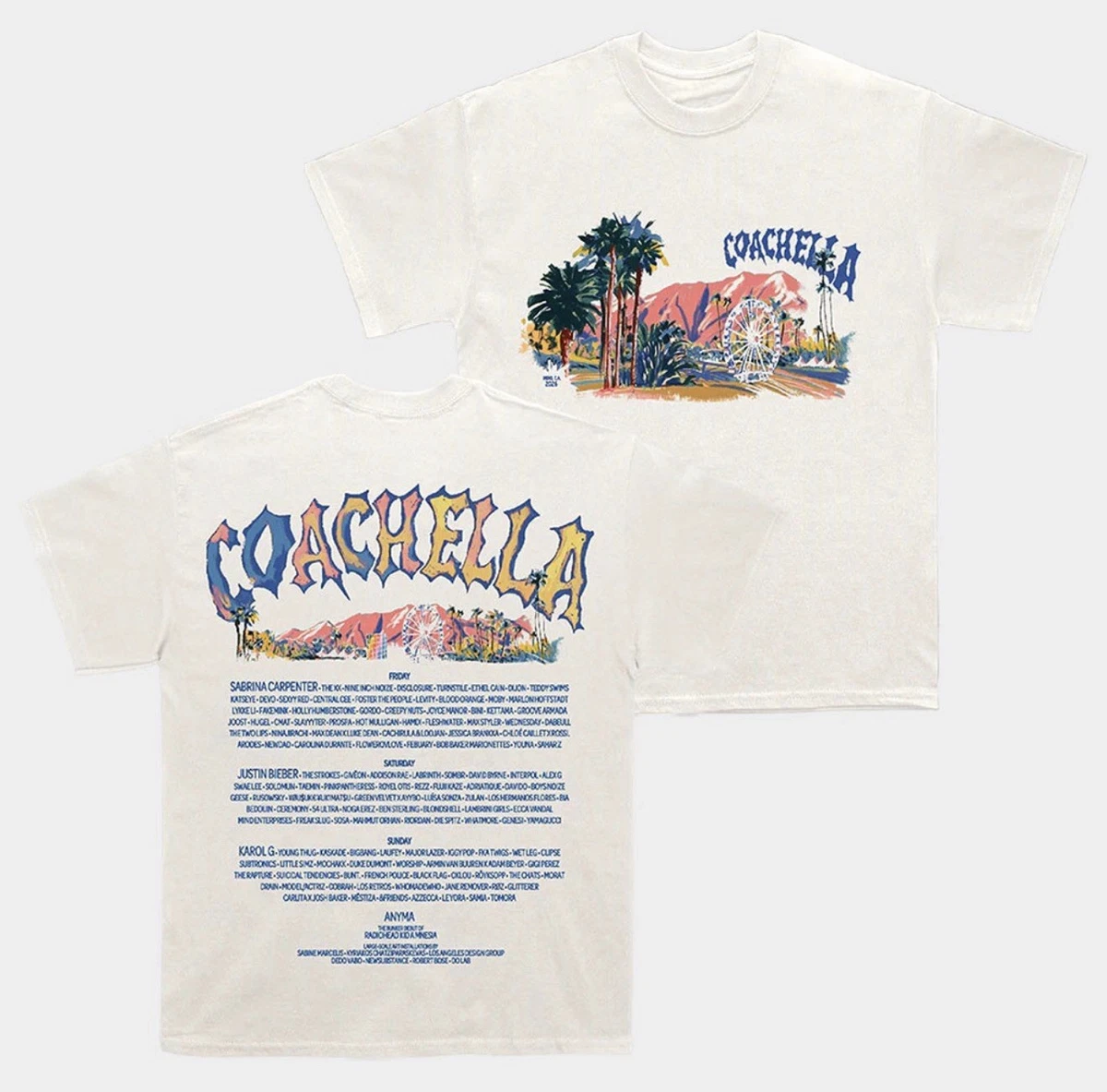 coachella shirt products for sale | eBay