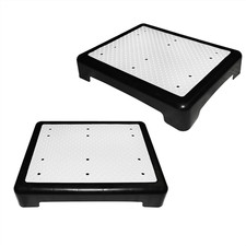 KCT OUTDOOR HALF STEP FOR MOBILITY DISABILITY ELDERLY AID WIDE ANTI SLIP STOOL