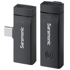 Wireless Lavalier Microphone System For iPhone iPad 2.4Ghz Professional Clip ...