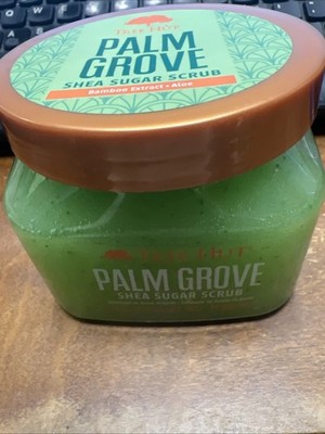 Tree Hut Palm Grove Shea Sugar Scrub Bamboo Extract Aloe 18 oz