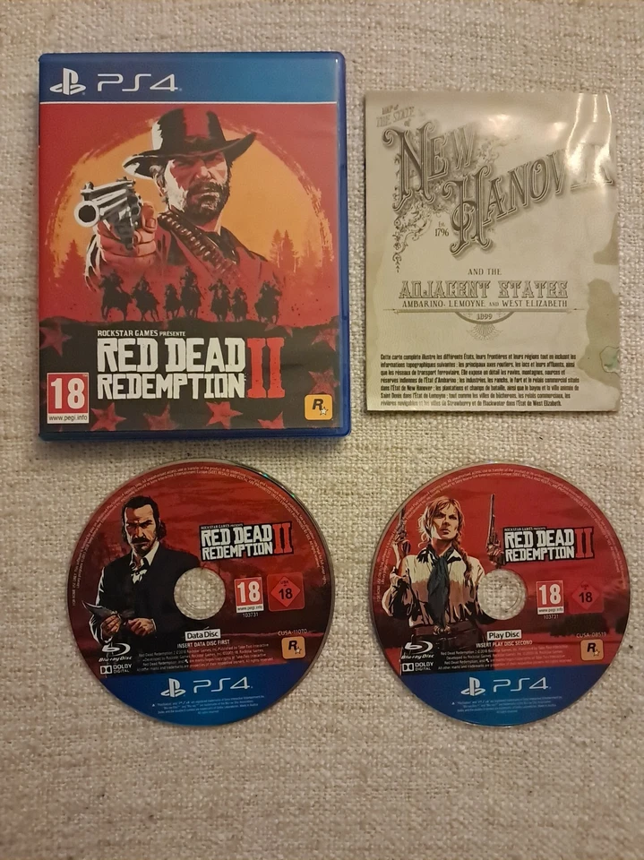 PS4 Red Dead Redemption 2, photo 1 sur 2