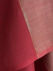 NWT Nalli Shawl Wrap Dupatta Scarf Burgundy Wine 🍷 Gold Zari Striped 88" — photo 7