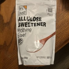 It's Just - Allulose Sugar Substitute, Keto Friendly Sweetener Non-Glycemic 32oz
