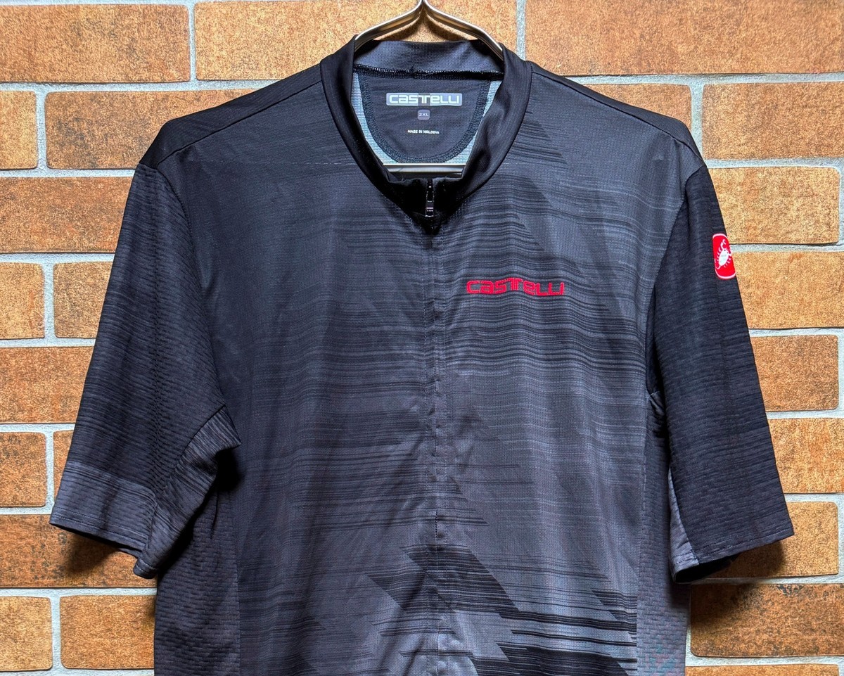 CASTELLI AERO RACE 6.0 PRO CYCLING JERSEY SHIRT SIZE 2XL XXL ZIP