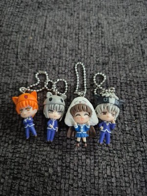 Fruits Basket-Figure/Keychain Set/Lot Of 4