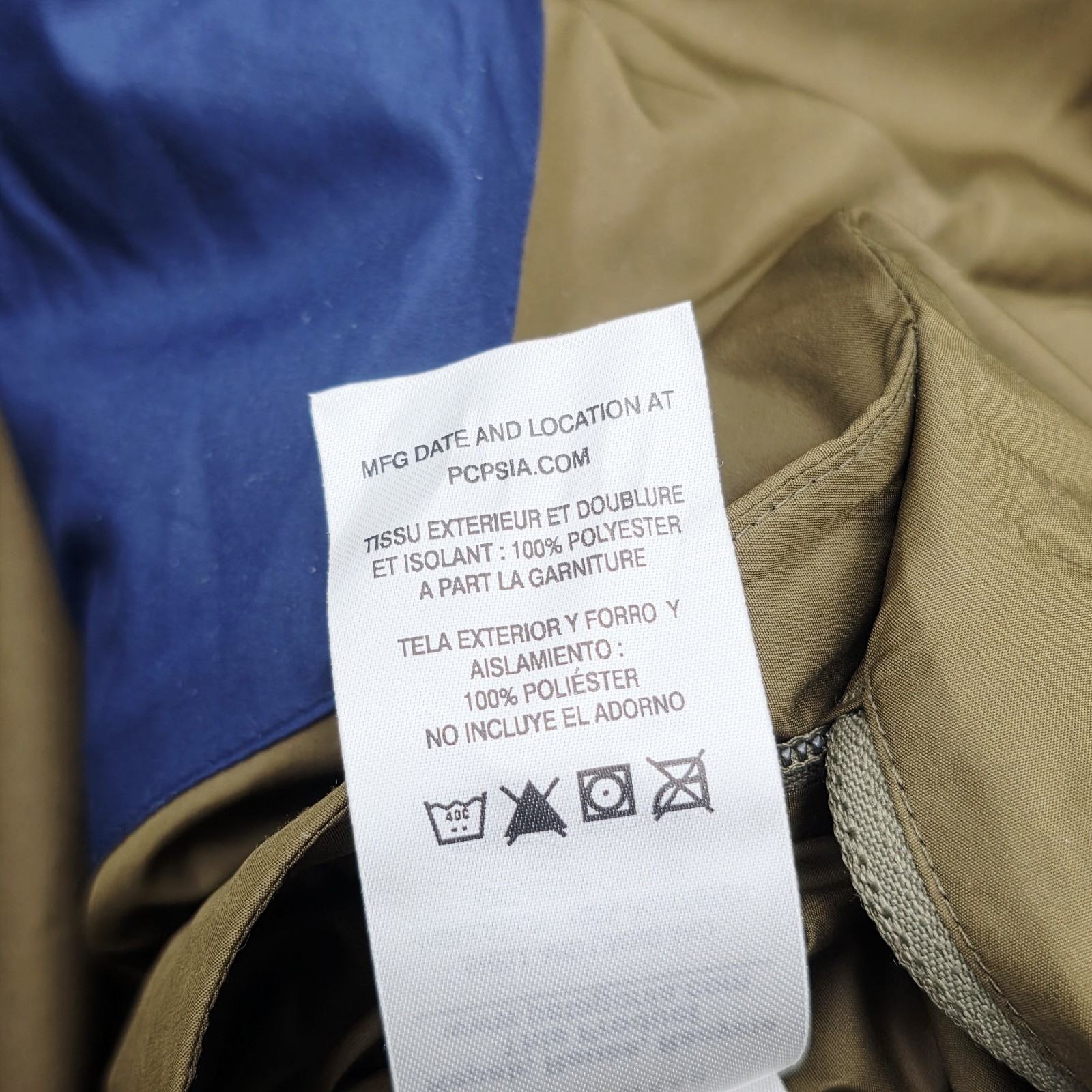 Patagonia Snowshot Reversible Jacket Liner Men's XL Brown Green Insulated 31660 thumbnail 9