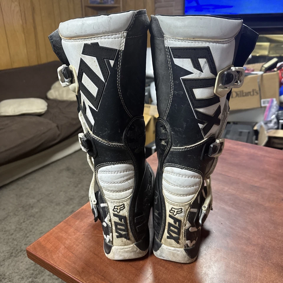 Botas de motocross Fox Racing Comp 5 para hombre talla USA 10 Foto 2 de 4