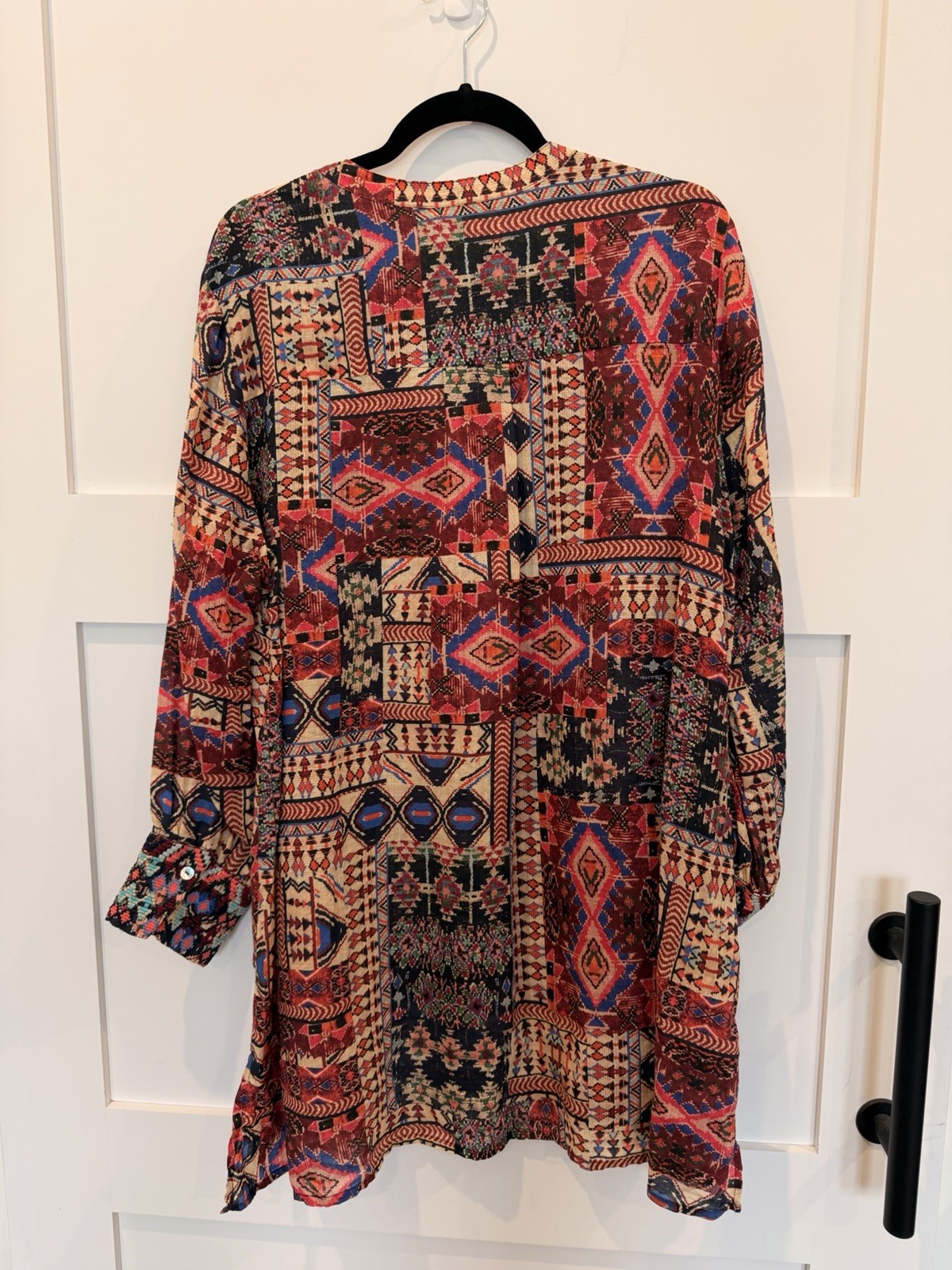 Johnny Was Workshop Women's Blouse Patchwork Flor… - image 3