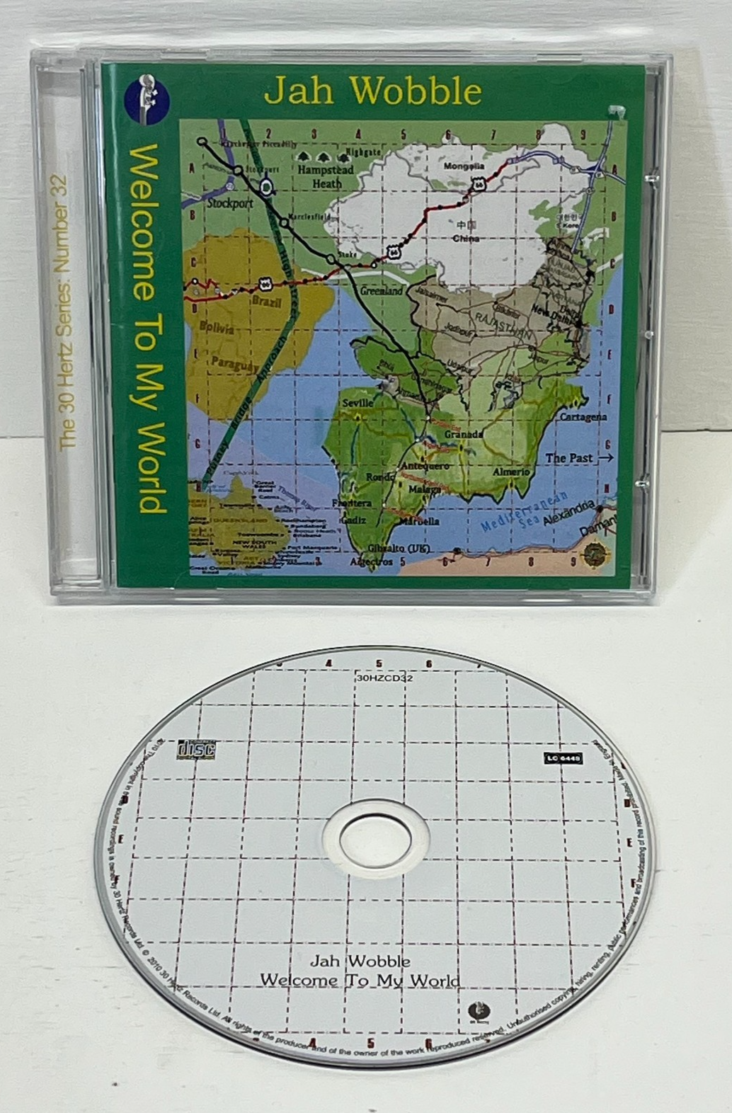 JAH WOBBLE Welcome To My World original 30 Hertz Records 2010 CD