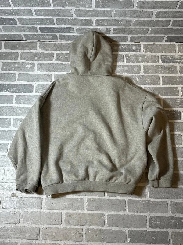 FEAR OF GOD Taglia S Felpa con cappuccio grigia Essentials Fear God State rossa YH8RLJJIT usata