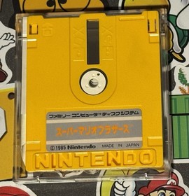 Super Mario Bros. 1 & 2 Famicom Disk System CIB Japan Import US Seller TESTED