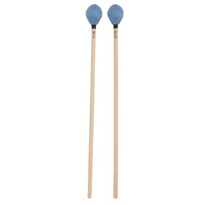 1 Paar Marimba-Schlägel Mittelhart Mit Garnkopf Und Ahorngriff R7M2